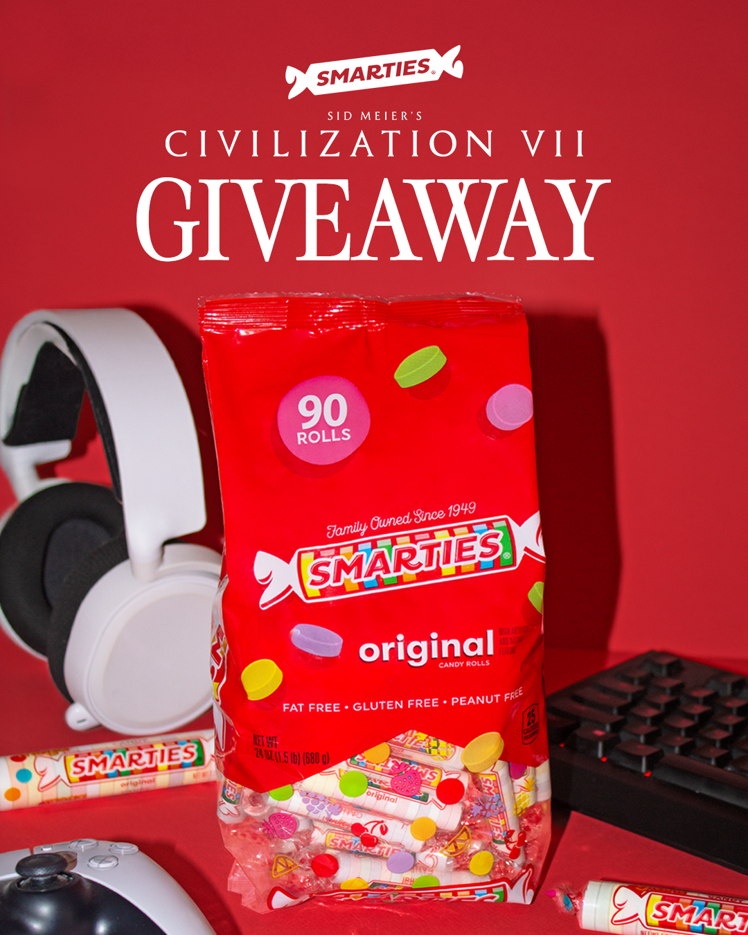 Smarties x Civilization 7 Sweepstakes